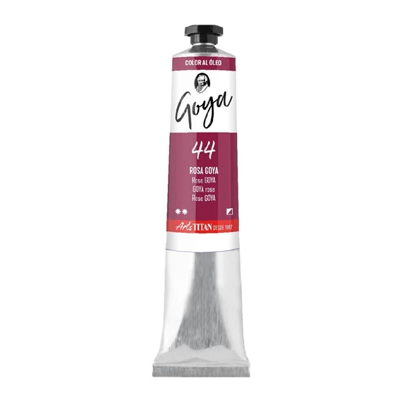 Colores al óleo tubo 60 ml Rosa GOYA N° 44 - PackshotFront