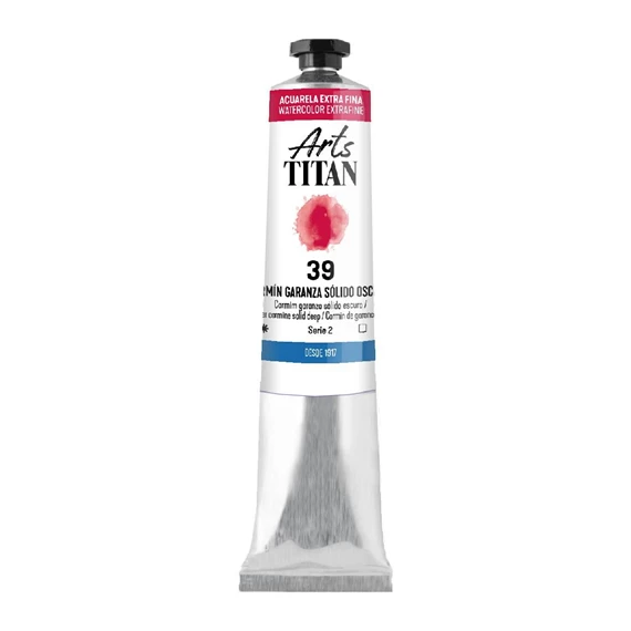 Acuarela Extra Fino tubo 20 ml Carmín garanza sólido oscuro N° 39 - PackshotFront