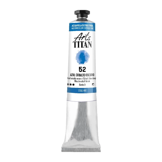 Watercolour Extra Fine tube 20 ml Cobalt blue deep N° 52 - PackshotFront