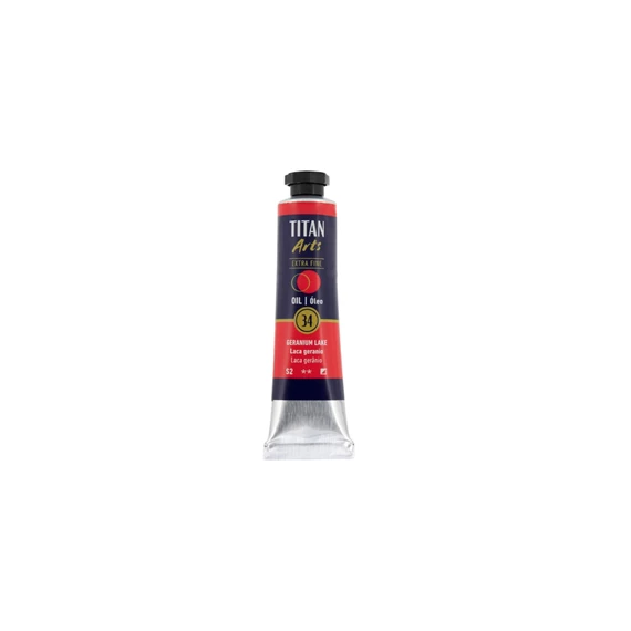 Oil Colour Extra Fine tube 20 ml Geranium Lake N° 34 - PackshotFront