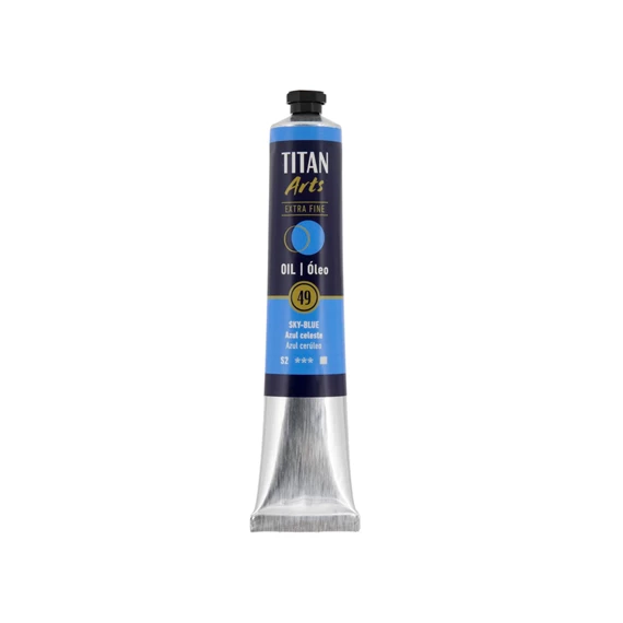 Oil Colour Extra Fine tube 60 ml Sky-blue N° 49 - PackshotFront