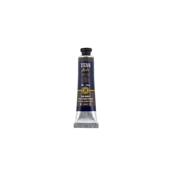 Oil Colour Extra Fine tube 20 ml Raw umber N° 74 - PackshotFront