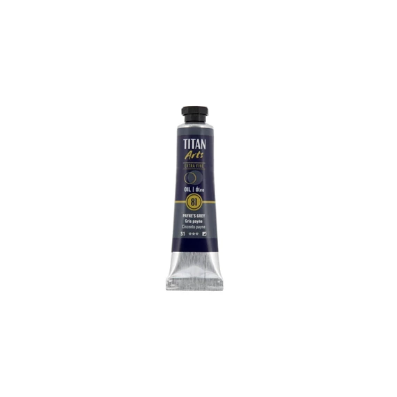 Oil Colour Extra Fine tube 20 ml Payne's grey N° 81 - PackshotFront