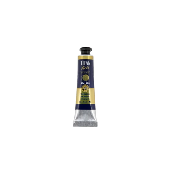 Oil Colour Extra Fine tube 20 ml Yellow gold N° 201 - PackshotFront