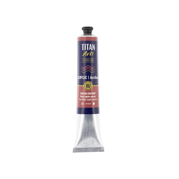 Acrylic 60 ml ENGLISH RED DEEP - PackshotFront